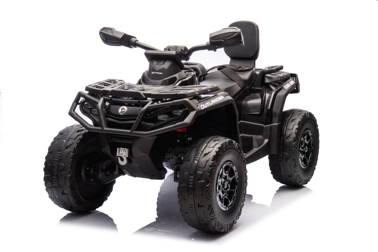 Dětská elektrická čtyřkolka Can-Am Outlander ATV černá
