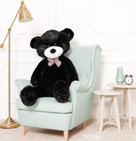 Velký plyšový medvěd Classico 130 cm černý