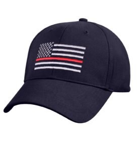 ROTHCO čepice US vlajka s červenou linkou MODRÁ