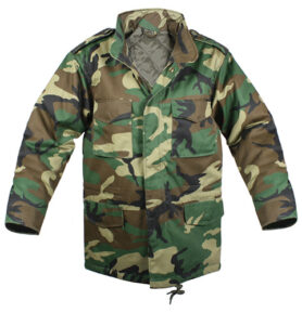 Bunda dětská US M65 FIELD WOODLAND vel. L