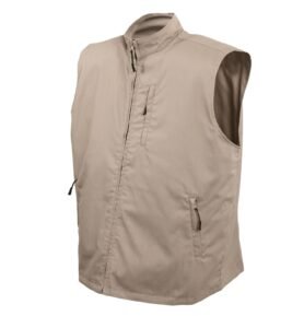 Vesta TRAVEL se skrytými kapsami KHAKI vel. XL