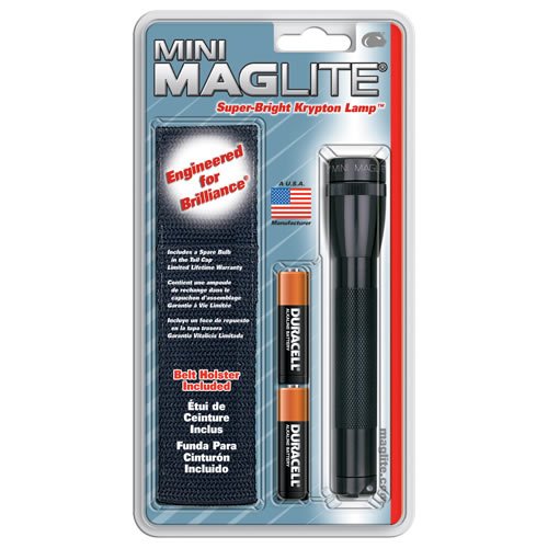 MAG-LITE svítilna MINI MAGLITE AA COMBO s pouzdrem ČERNÁ