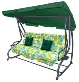 Ramiz Zahradní houpačka 214 x 168 x 114 cm 8011 s motivem Palmy