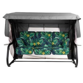 Zahradní houpačka Venezia s moskytiérou a bočními stolky G051-02PB PATIO