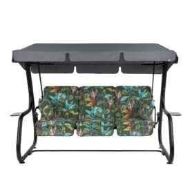 Zahradní houpačka Rimini Black Edition s bočními stolky G058-02PB PATIO