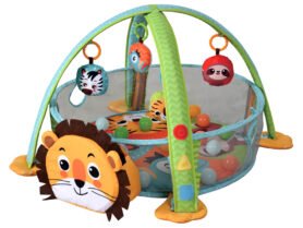Lean Toys Hrací deka lev 3v1