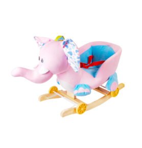 Aga4Kids Houpací Sloník Růžový
