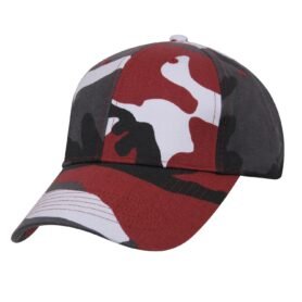 ROTHCO čepice baseball Supreme Low RED CAMO
