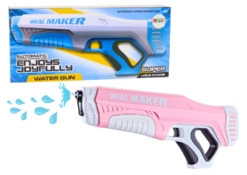 Lean Toys Automatická vodní pistole 350 ml růžová