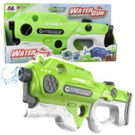 Lean Toys Automatická vodní pistole elektrická zelená