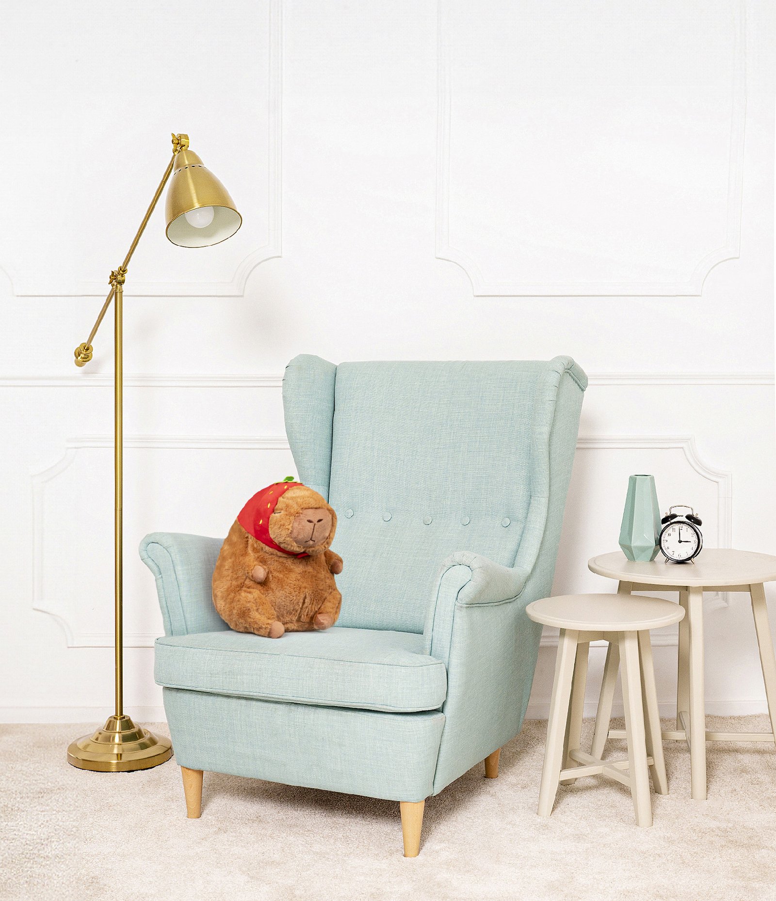 Tomido Plyšová Kapybara Rick hnědá 33 cm