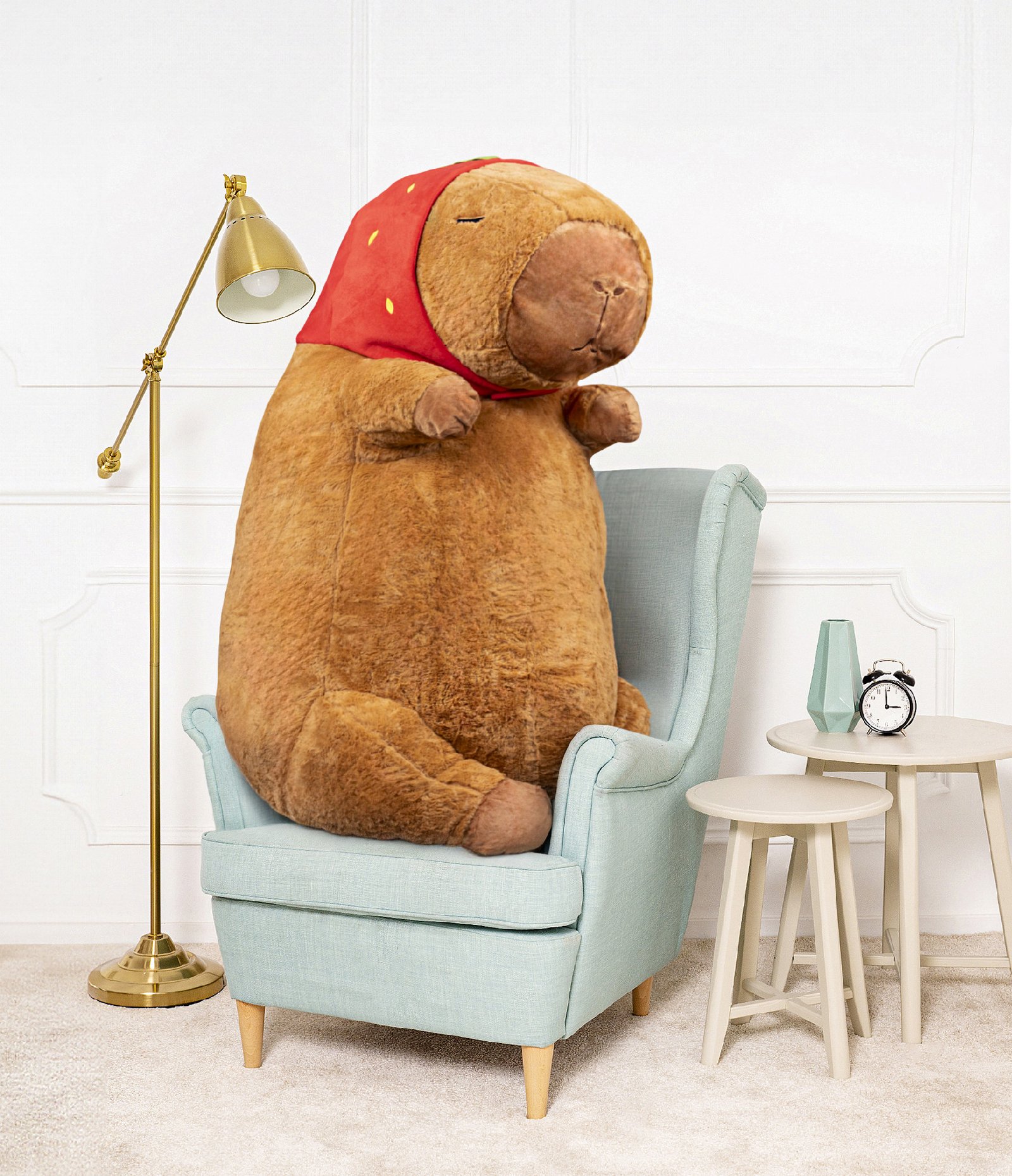 Tomido Plyšová Kapybara Rick hnědá 130 cm