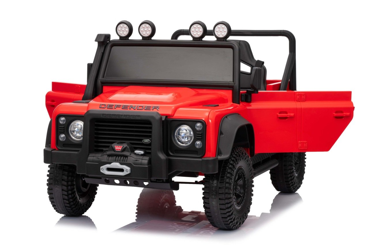Ramiz Elektrické autíčko Land Rover Defender 110 SVX Concept červené