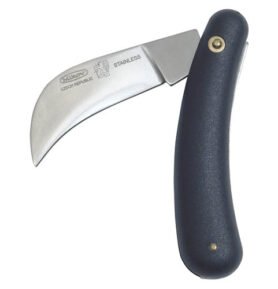 MIKOV nůž zahradnický zavírací žabka plastová střenka ČERNÝ