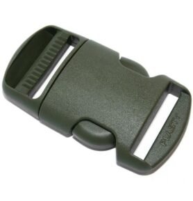 Spona/přezka plastová kompletní 30 mm ZELENÁ