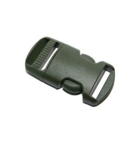 Spona/přezka plastová kompletní 16 mm ZELENÁ