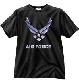 Triko AIR FORCE ČERNÉ vel. XL