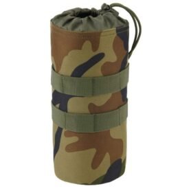 BRANDIT pouzdro na láhev 0,5-1 l MOLLE WOODLAND