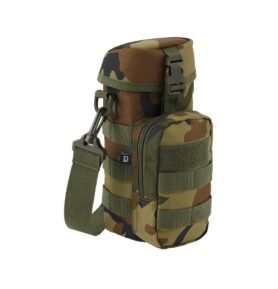 BRANDIT pouzdro na láhev 0,5-1 l s popruhem MOLLE WOODLAND