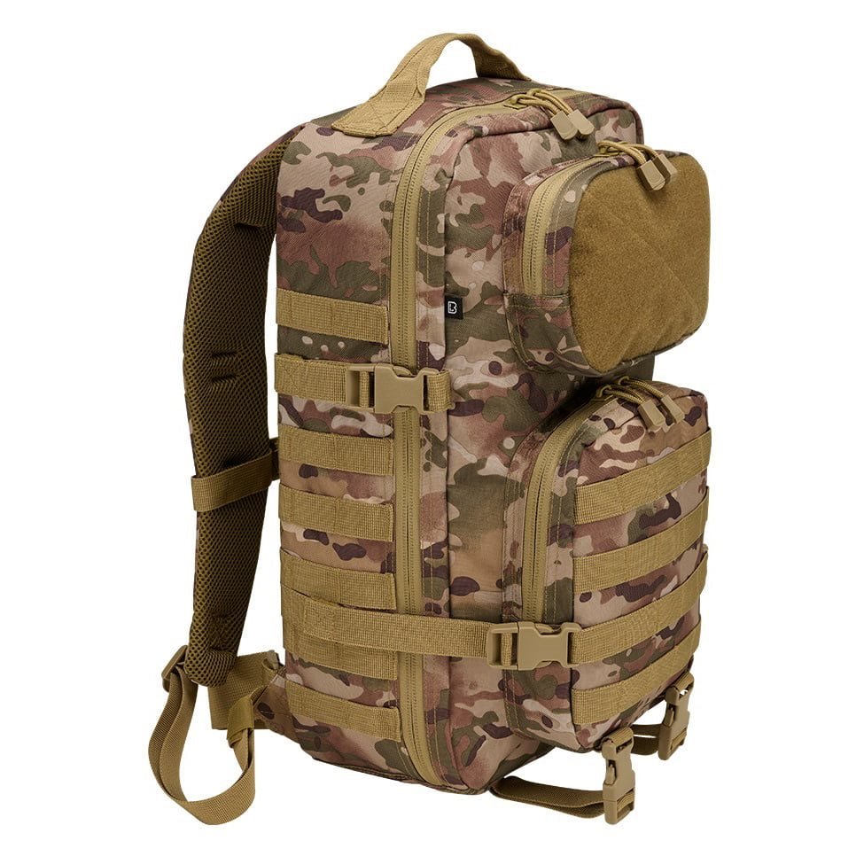 BRANDIT batoh US COOPER VELCRO velký TACTICAL CAMO