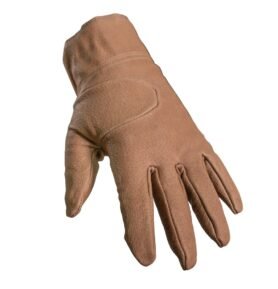 Rukavice kožené dámské HNĚDÉ vel. 22