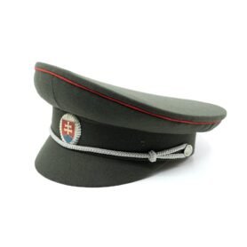 Brigadýrka SK stříbrný odznak, červená linka ZELENÁ vel. 53