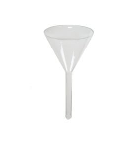 Nálevka trychtýř skleněný malý 70/60/6