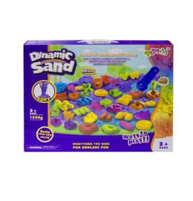 Aga4Kids Kinetický písek Čísla + písmena + formičky