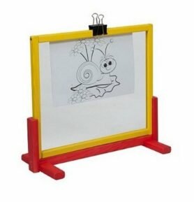 Aga4Kids Dětská tabule s bezpečnostním sklem + oboustranná tabule TBS2