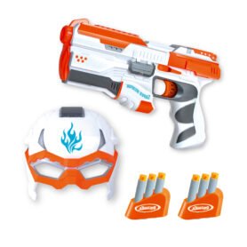 Aga4Kids Pistole na pěnové náboje MR1427 + 6 ks nábojů