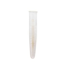Zkumavka skleněná se špičatým dnem kónická 10cm/15mm s měrkou - balení 10ks
