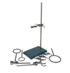 Stojan laboratorní se svorkami a objímkami sada