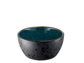 Bitz Kameninová servírovací miska 12 cm Black/Zelená