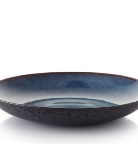 Bitz Velká kameninová servírovací mísa 40 cm Black/Dark Blue