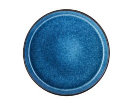 Bitz Kameninový mělký talíř 27 cm Black/Dark Blue