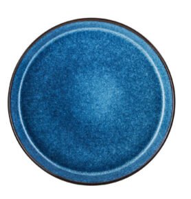 Bitz Kameninový mělký talíř 27 cm Black/Dark Blue