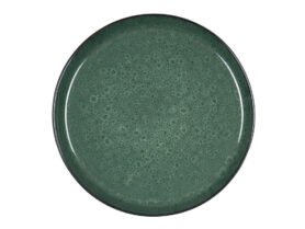Bitz Kameninový mělký talíř 27 cm Black/Green