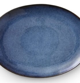 Bitz Oválná servírovací mísa 45x34cm Black/Dark Blue