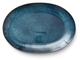 Bitz Oválná servírovací mísa 36x25 Black/Dark Blue