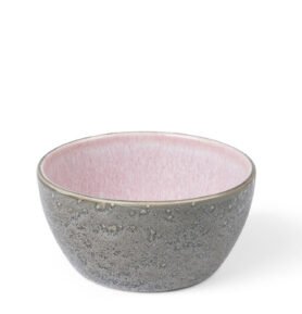 Bitz Kameninová servírovací miska 12 cm Grey/Light Pink