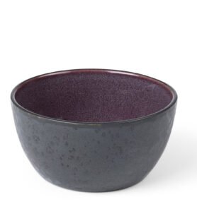 Bitz Kameninová servírovací miska 14 cm Black/Purple