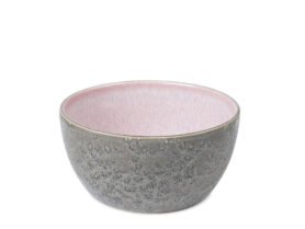 Bitz Kameninová servírovací miska 14 cm Grey/Light Pink