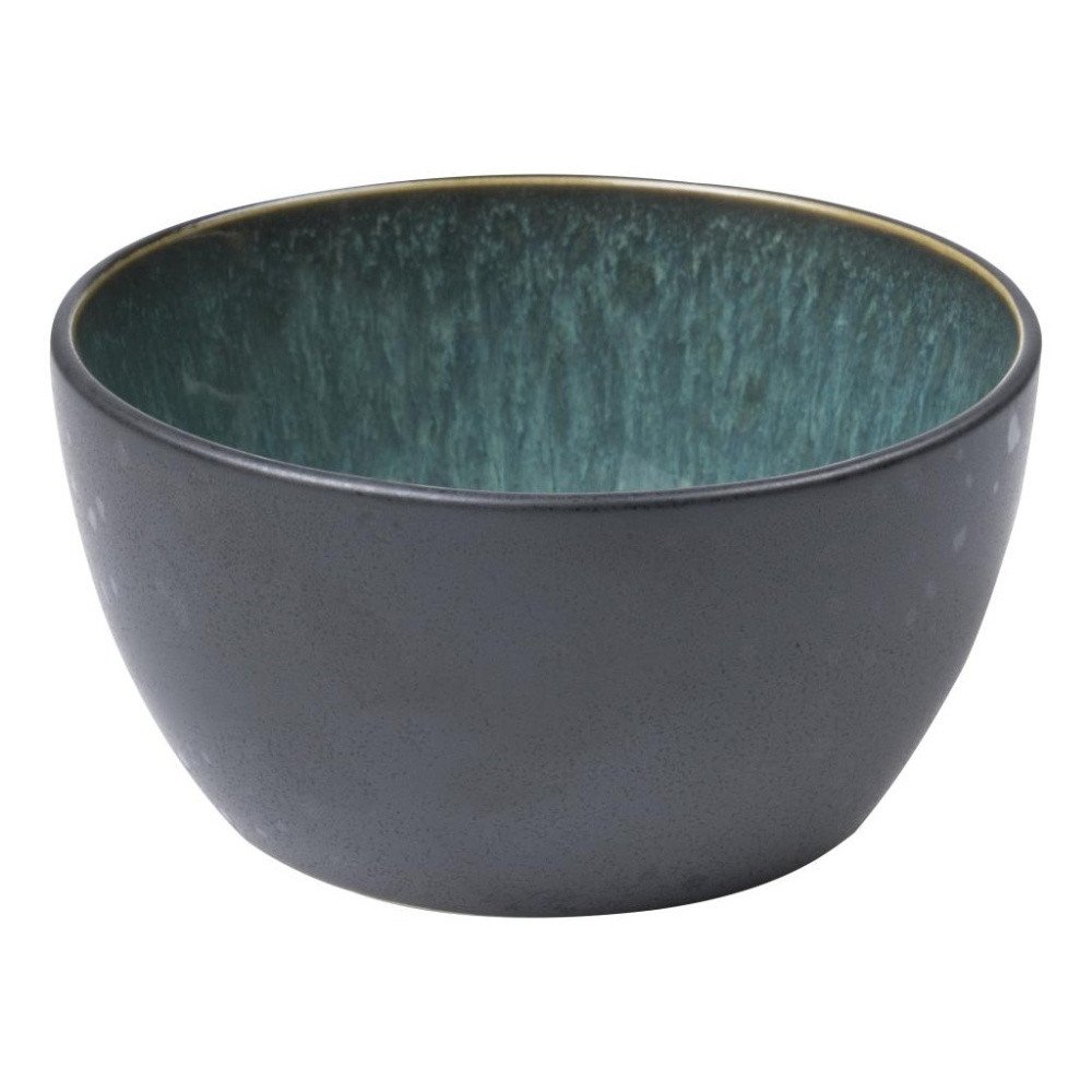Bitz Kameninová servírovací miska 14 cm Black/Green - Obrázek 2