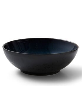 Bitz Velká kameninová salátová mísa 30 cm Black/Dark Blue