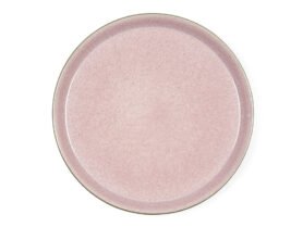 Bitz Kameninový mělký talíř 27 cm Grey/Light Pink