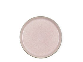 Bitz Kameninový dezertní talíř 21 cm Grey/Light Pink