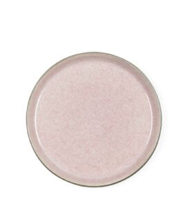 Bitz Kameninový dezertní talíř 21 cm Grey/Light Pink