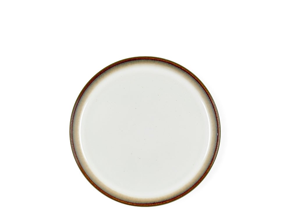 Bitz Kameninový dezertní talíř 21 cm Grey/Creme