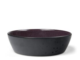 Bitz Kameninová miska na polévku 18cm Black/Purple