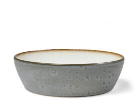 Bitz Kameninová miska na polévku 18cm Grey/Creme